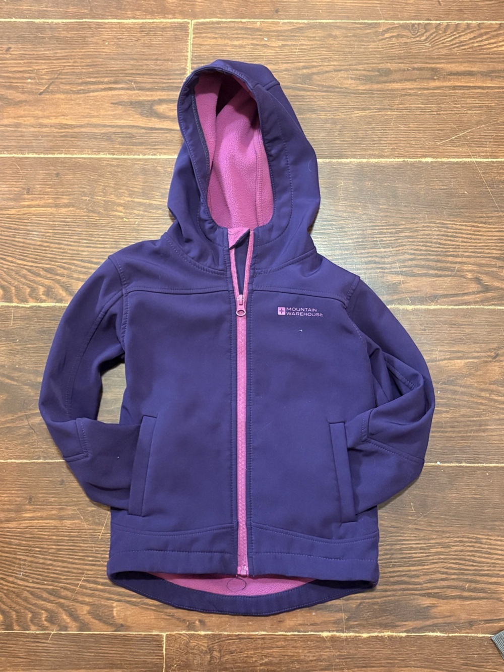 Mountain Warehouse Toddler 5T shell jacket Purple